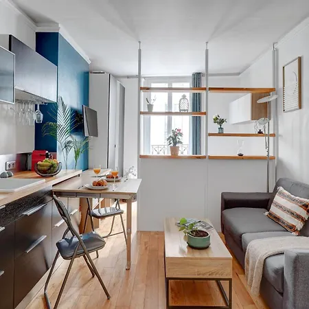Les Halles 1br - Montorgueil - Vacation Rentals-family Only شقة باريس